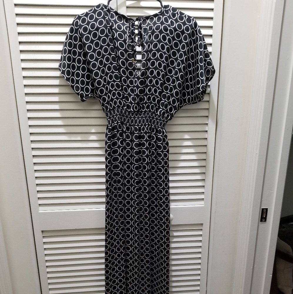 Dark Navy Michael Kors Long Dress